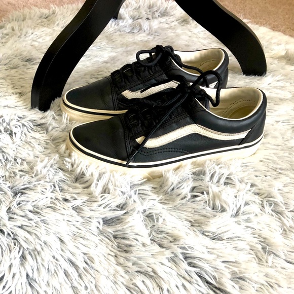 Vans Shoes - Vans Black Leather